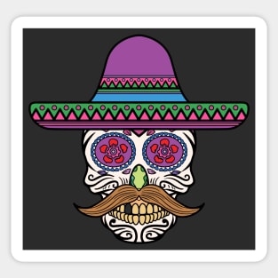 Sugar Skull 42 (Style:7) Sticker